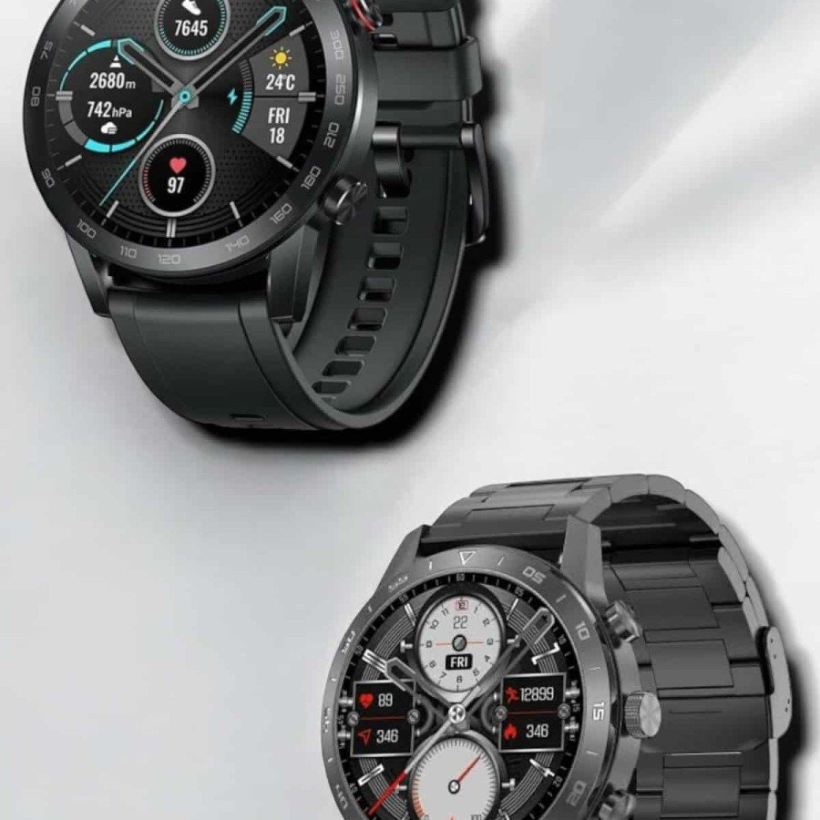 High Definition Smart Watch with Dual Band Sleep Tracker & Sports Modes