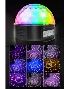 Multicolored Desktop Disco Ball with Bluetooth and Remote Control Multicolored Desktop Disco Ball with Bluetooth and Remote Control