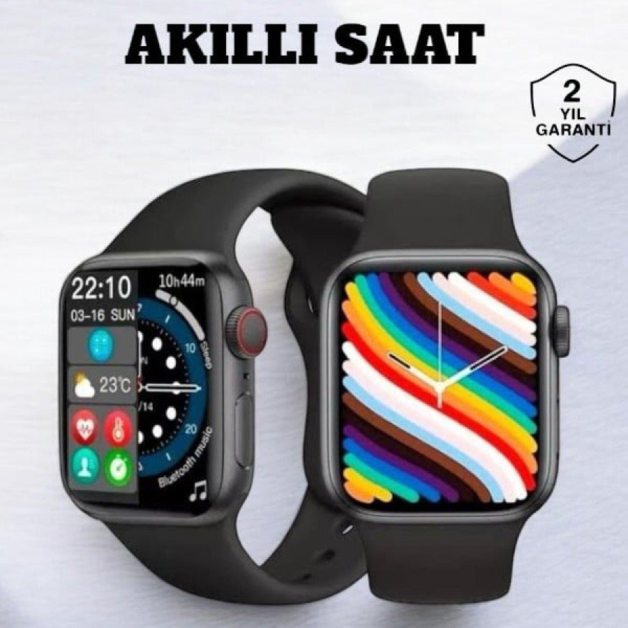Stylish and Multifunctional Smart Watch Compatible with iOS and Android