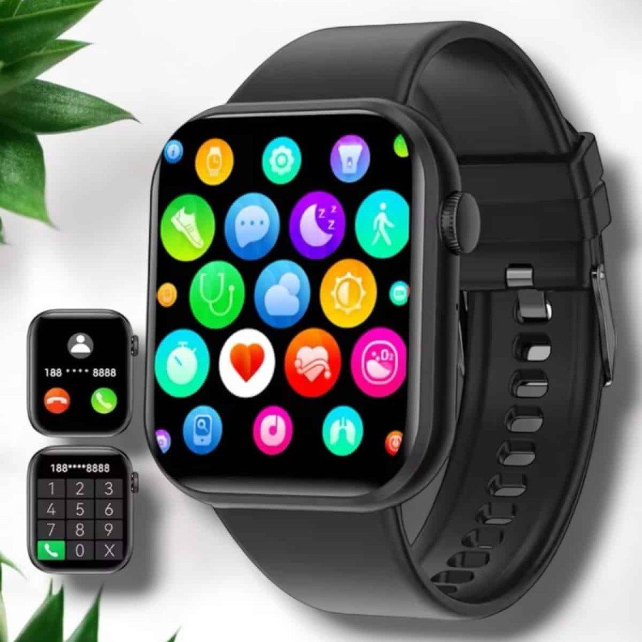 Stylish and Multifunctional Smart Watch Compatible with iOS and Android