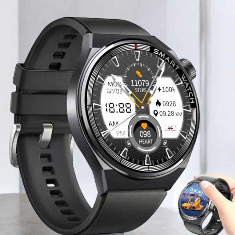 Smart Watch Sleep and Health Tracking Seeing Notifications Answering Calls