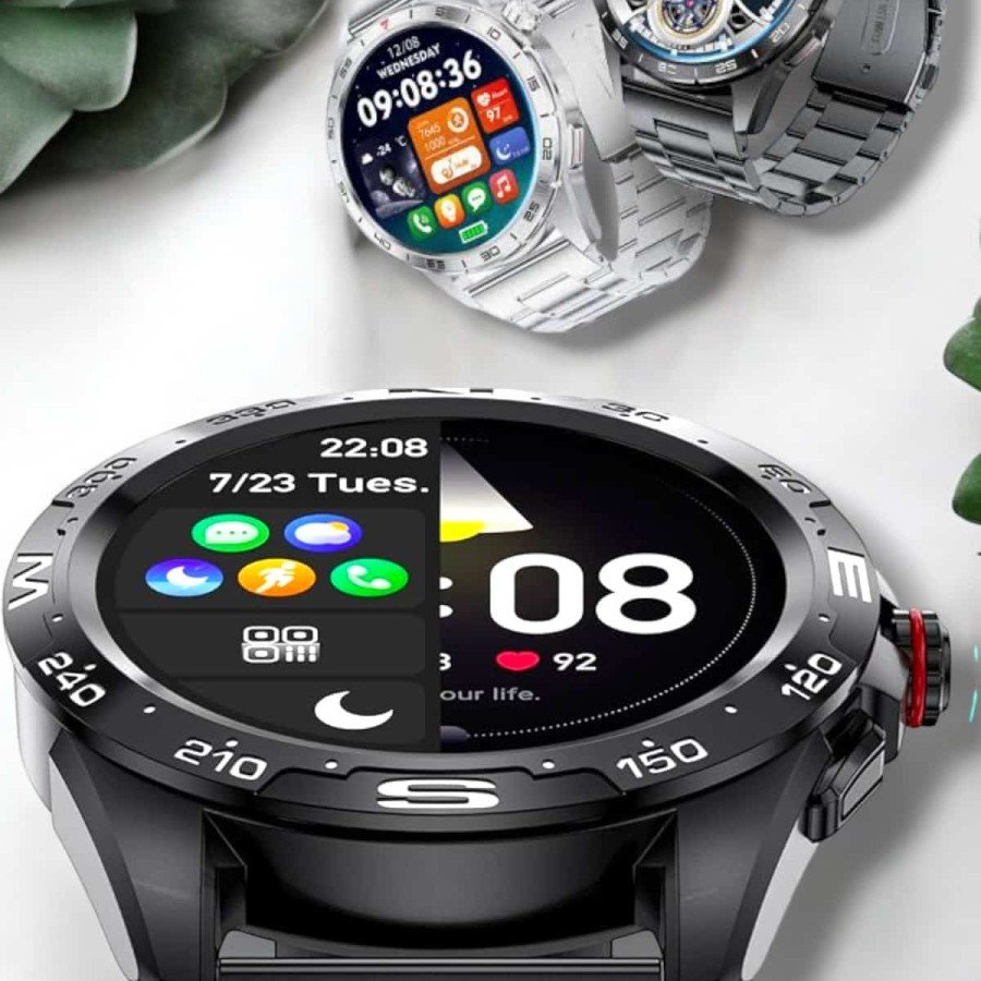 Smart Watch Health and Fitness Tracking Touch Screen with Bluetooth Connection Smart Watch Health and Fitness Tracking Touch Screen with Bluetooth Connection