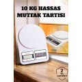 Long-Lasting Digital Kitchen Scale with Clear LCD Display and Auto-Off Feature