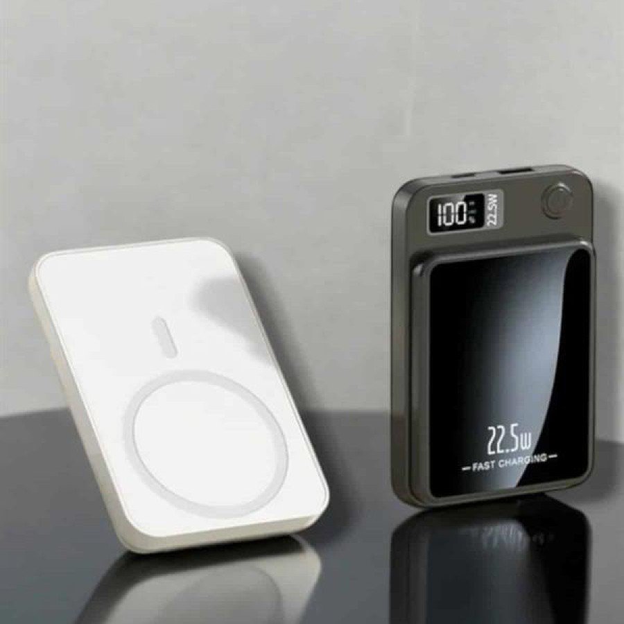 iOS Compatible 22.5W Fast Charging Magsafe Powerbank 10,000 mAh with Digital Indicator