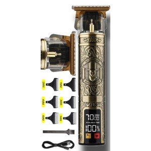 IP-0685 Professional Hair Beard Nape Body Pre-Laser Shaver Special for Hairdressers Iron Case