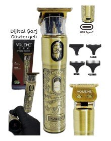 IP-1949 Beard Pre-Laser Body Neck Drawing Personal Care Tools with Charging Indicator Near Zero Shaving