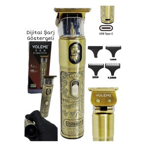IP-1949 Beard Pre-Laser Body Neck Drawing Personal Care Tools with Charging Indicator Near Zero Shaving