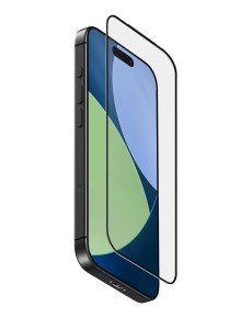 iPhone 15 Pro Screen Protector Shatterproof Glass Trim Protector
