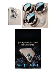iPhone 16 Pro Max Camera Lens Protector Natural