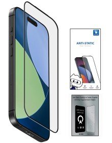 iPhone 17 AIR 6D Anti Static Tempered Glass Screen Protector Unbreakable Full Coverage