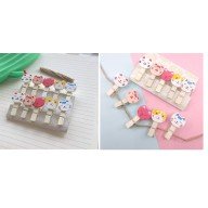 Cat Photo Album with String Pegs Cat Head Shaped Pegs