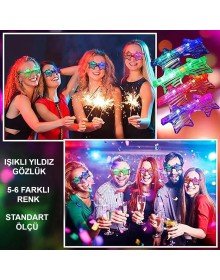 Luminous Star Glasses LED Party Glasses 6 Colors 12 Pieces