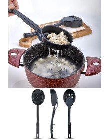 Heat Resistant 3 in 1 Serving Ladle - Ladle Colander Spoon 3 in 1 Serving Set