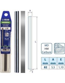 Izar Planing Knife 82 mm 1 Pair