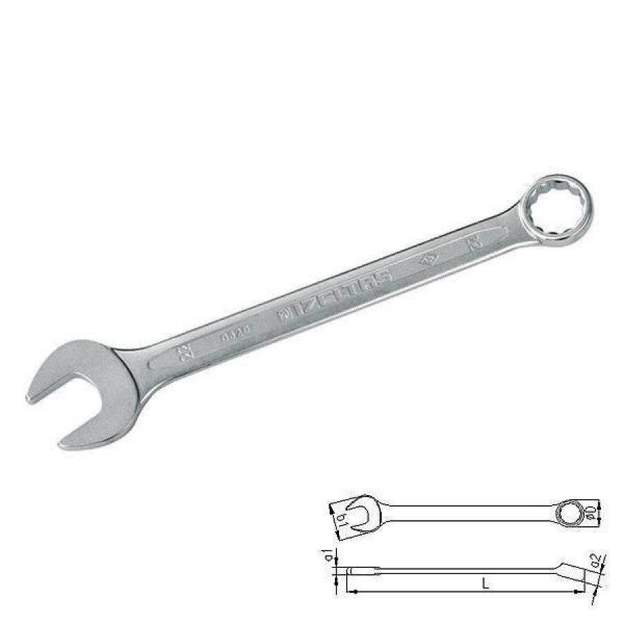 İzeltaş 0320 Combination Wrench 12 mm Short Size