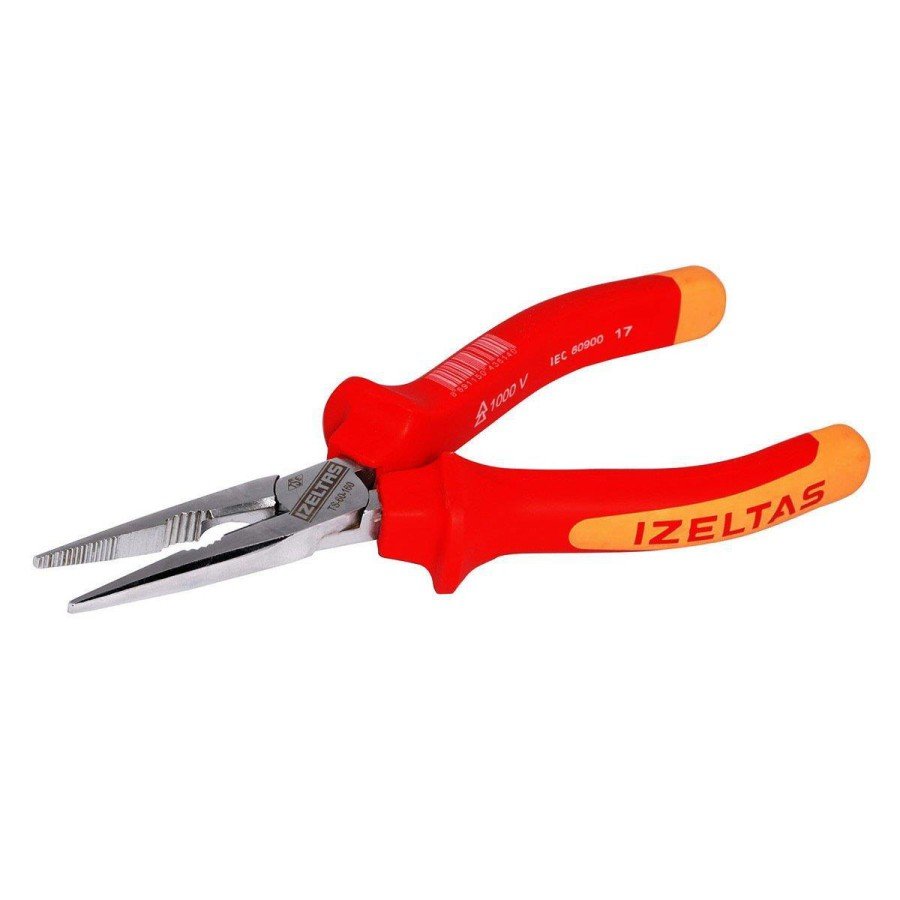 İzeltaş 140 mm Insulated Flat Nose Pliers