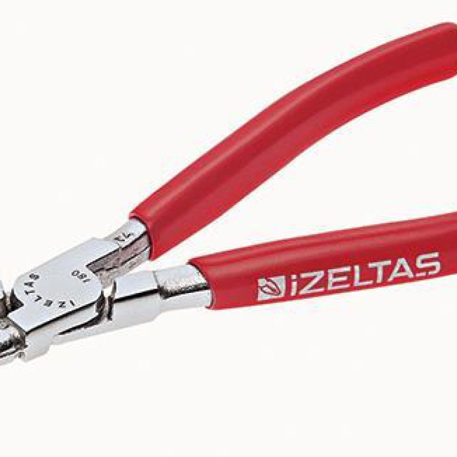 İzeltaş 3321 Internal Circlip Pliers 140 mm Flat Without Spring