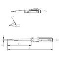 İzeltaş 4550 Electric Control Pen 190 mm