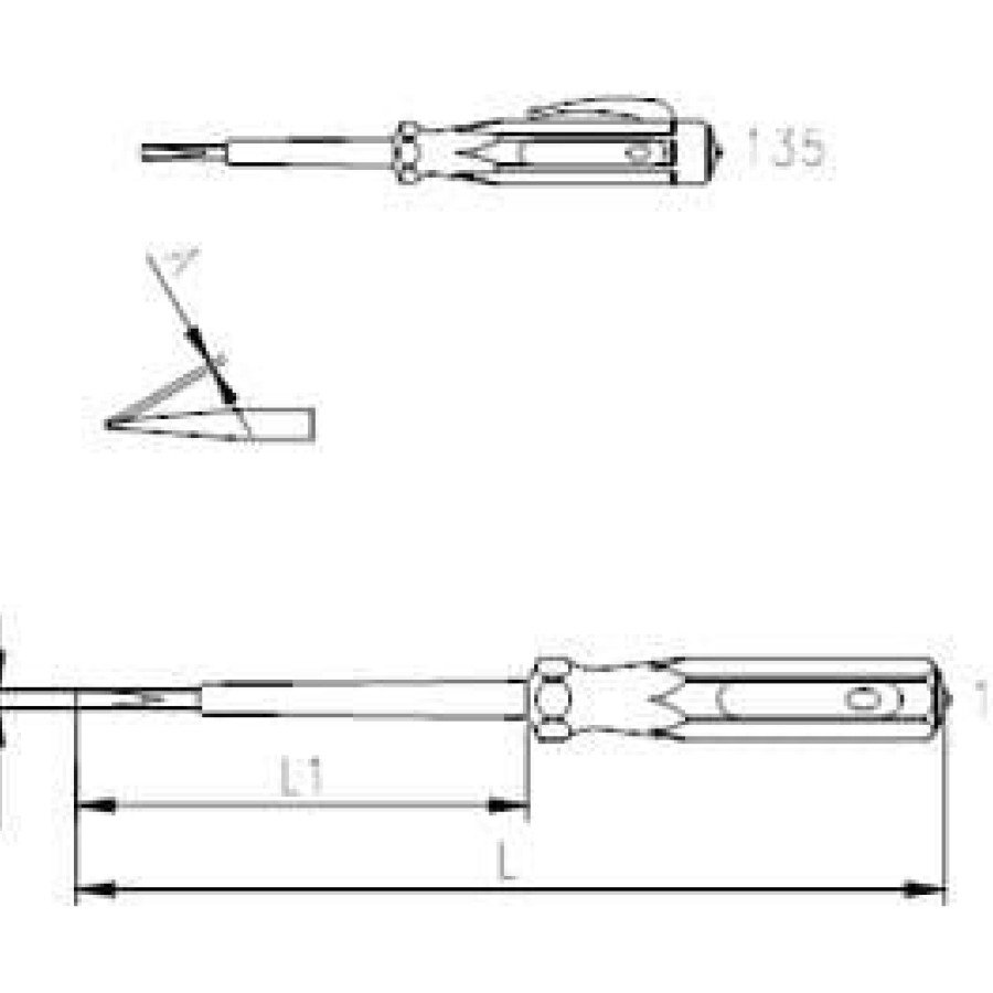 İzeltaş 4550 Electric Control Pen 190 mm