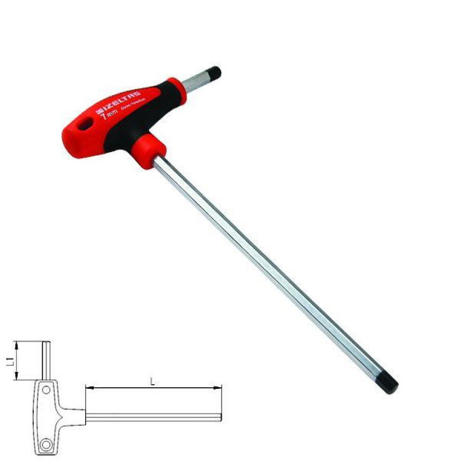 İzeltaş 4920 T Type Allen Key 7 mm