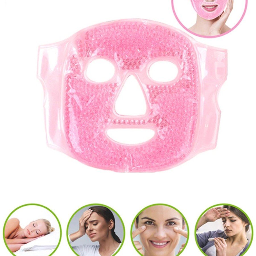 Gel Beaded Face Mask -Cold Hot Gel Face Mask Ice -Hot Press Gel Beaded Face Mask -Cold Hot Gel Face Mask Ice -Hot Press