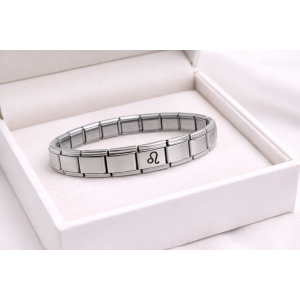 Steel Nomination Bracelet Leo | Stainless Steel Zodiac Sign Bracelet | Powerful and Stylish Design