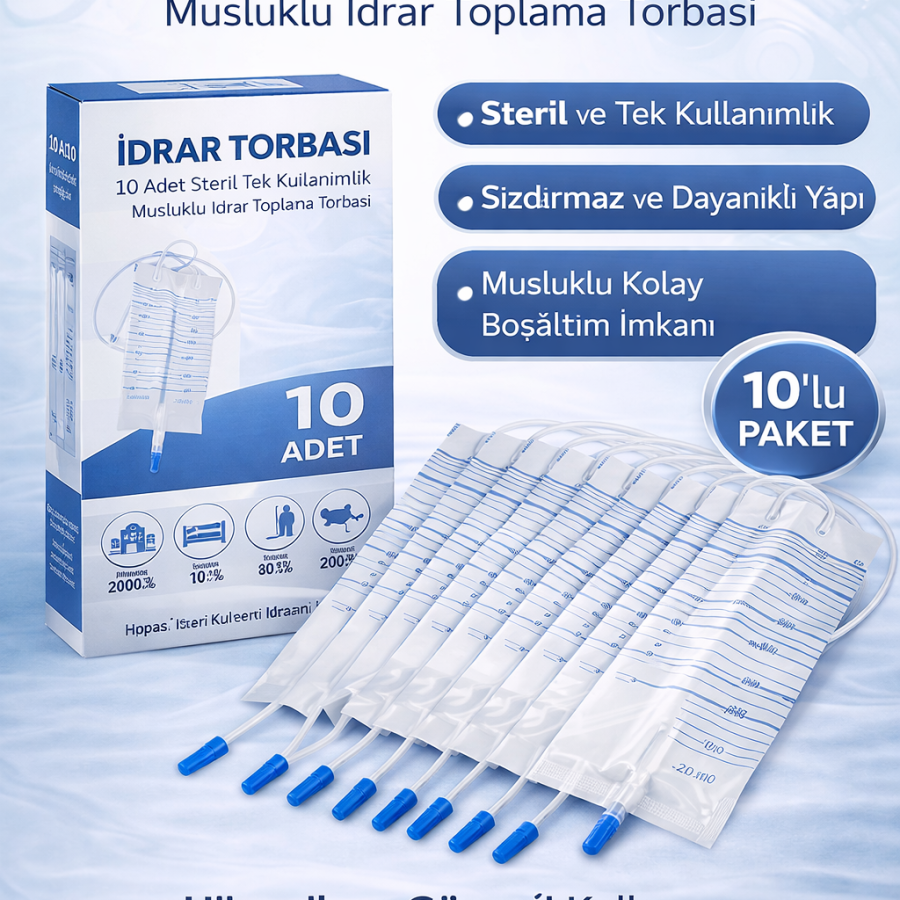 Urine Bag Sterile Medical Urine Collection Bag 10 PCS Urine Bag Sterile Medical Urine Collection Bag 10 PCS