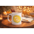 Yes You Can Motivational Cup MODEL 131, Positive Message Porcelain Mug, Inspiring Design, Office & Gift Cup