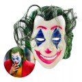 Joaquin Phoenix Joker Mask with Green Hair