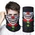 Joker Face Printed Paphos Bandana - Multi-Purpose Neck Collar Bandana No 2