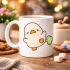 Cute Chick Designed Porcelain Mug MODEL 90 – Fun, Sweet and Joyful Coffee Cup