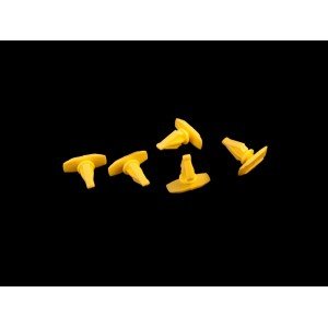 DAIHATSU-HUNDAI-MAZDA-SUBARU-TOYOTA DUST WATER CLIP YELLOW 10 PCS YK 2401 OEM82132-22100