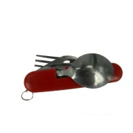 K 524 RD Multi-Purpose Pocket Knife (Fork, Spoon, Knife) 9cm - Plastic Body
