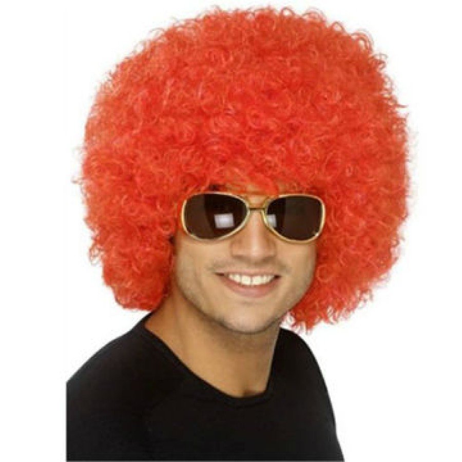 Fluffy Bonus Wig Hair - Orange