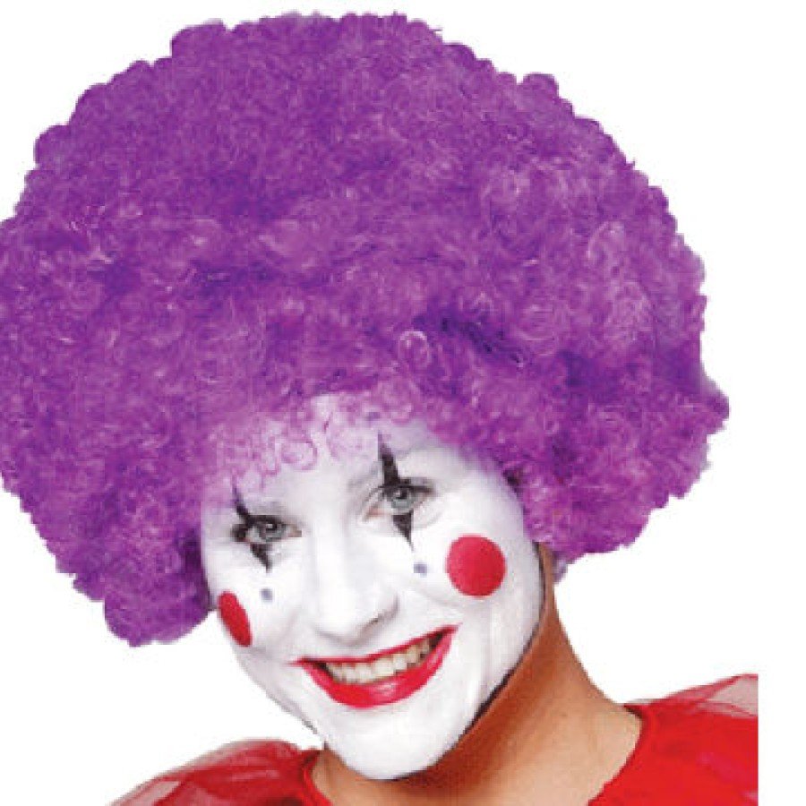 Fluffy Bonus Wig Hair - Purple