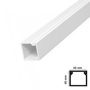 Cable Duct 40x40 mm 2 Meters Cable Duct 40x40 mm 2 Meters