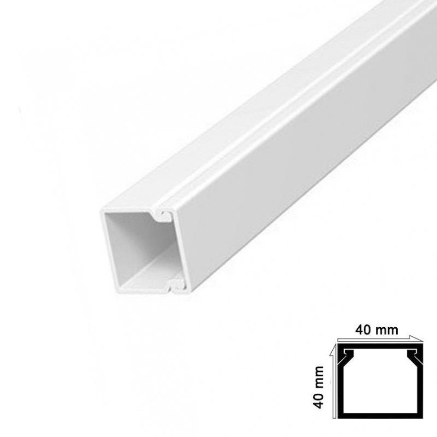 Cable Duct 40x40 mm 2 Meters