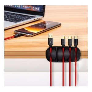 Cable Duct 5 Channel Holder - 3 Pieces