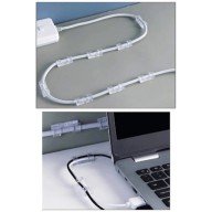 Cable Fixer Clips 20 Pcs Cable Organizer Wall Tiles Glass Cable Holder Adhesive Clip Cable Fixer Clips 20 Pcs Cable Organizer Wall Tiles Glass Cable Holder Adhesive Clip