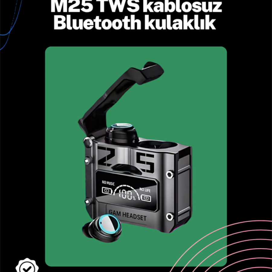 Wireless In-Ear Headphones | Lag-Free Game Mode | IOS and Android Compatible