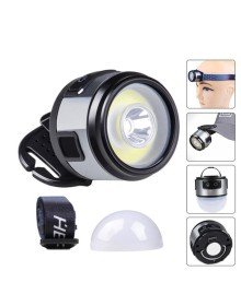 Head Lamp Head Torch Rechargeable Professional COB Flashlight 7 Modes