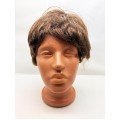 Brown Color Short Cut Men s Wig With Lining