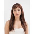 Brown Color Long Straight Party Wig - Long Brown Wig
