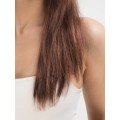 Brown Color Long Straight Party Wig - Long Brown Wig
