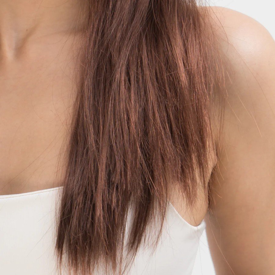 Brown Color Long Straight Party Wig - Long Brown Wig