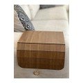 Brown Sofa Edge Wooden Anti-Slip Tray Brown Sofa Edge Wooden Anti-Slip Tray
