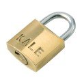 Kale 20 mm Yellow Brass Padlock KD-001/10-220