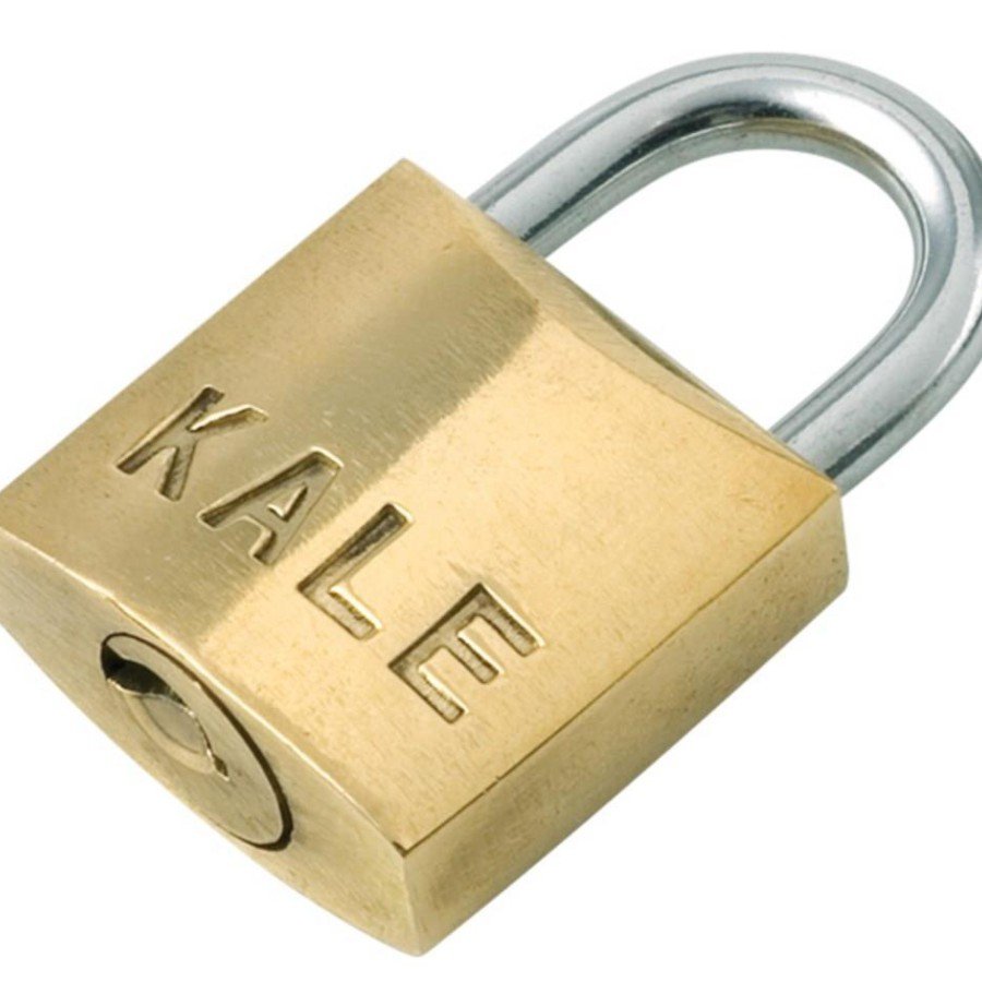 Kale 20 mm Yellow Brass Padlock KD-001/10-220