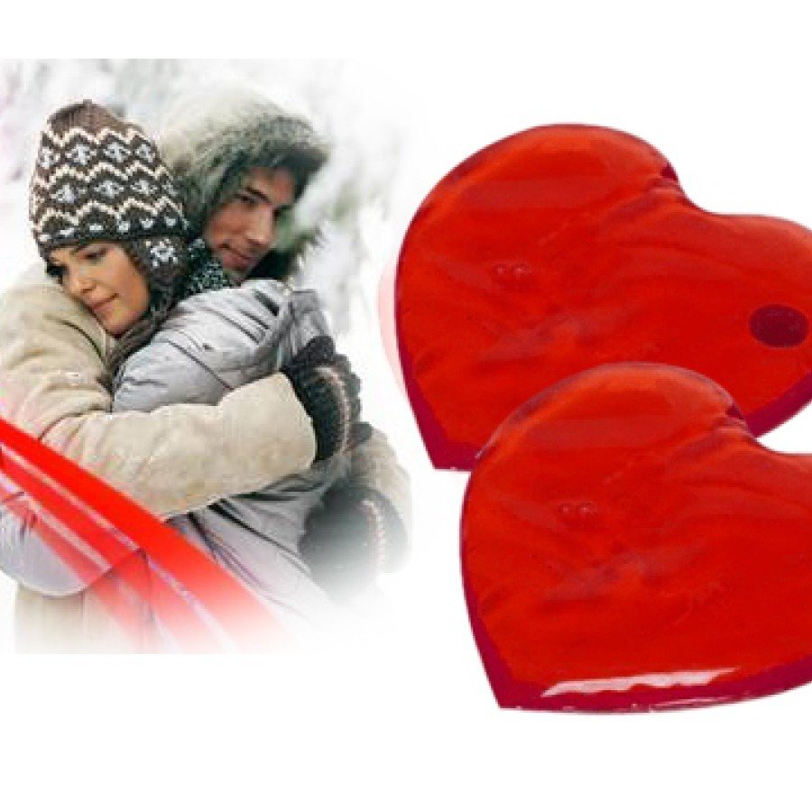 Heart Shaped Magic Gel Warmer