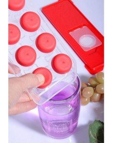 Ice Mold with Lid Non-Stick - Easy to Remove with Finger